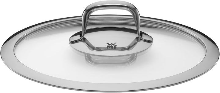 WMF Fusiontec Compact Kochtopf gross 24 cm, Glasdeckel, Bratentopf Induktion 4,5l, High-Tech Keramik