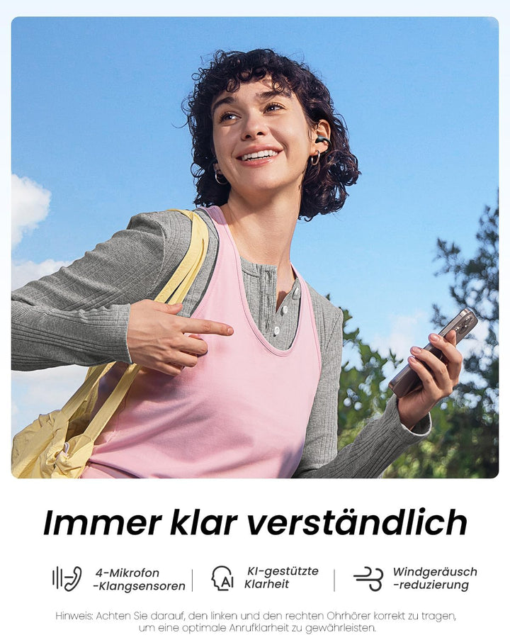 Baseus Bass BC2 Open Ear Kopfhörer, Clip-On Earbuds