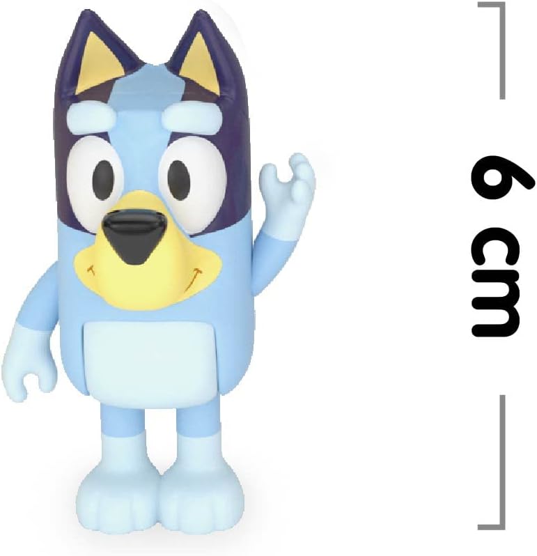 Giochi Preziosi Bluey Playset Spielplatz, Spielset mit Bluey-Figur, ca. 7 cm, wie im Fernsehen, für