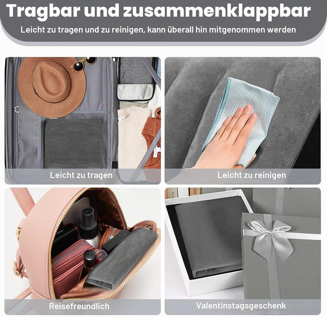Aufblasbares Kissen Tragbares Keilkissen Minimalistisch – Reduziert den Druck der Taille Leichtes Be