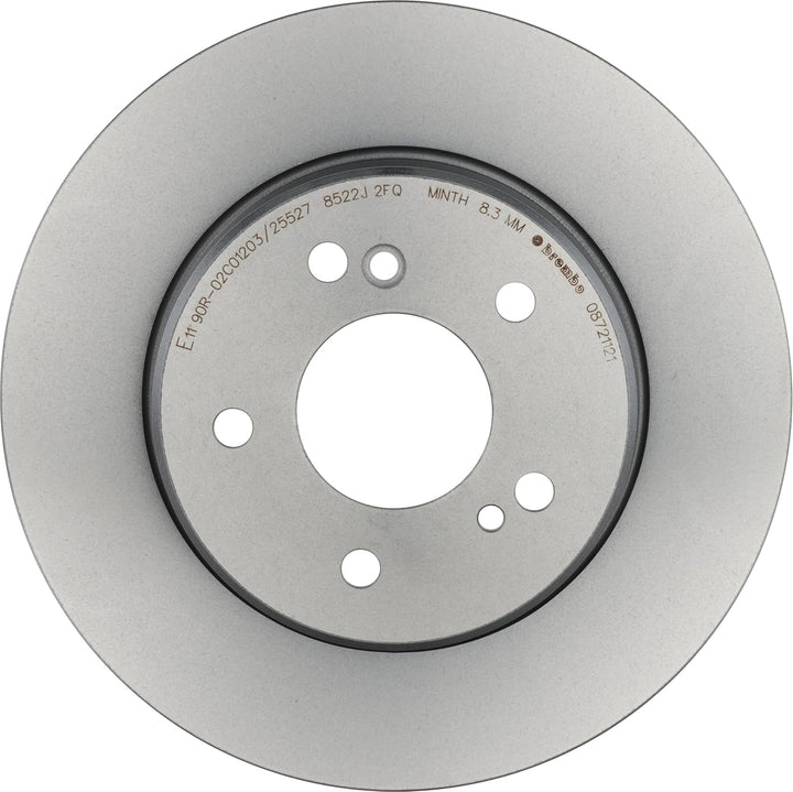 Brembo 08.7211.21 Hintere Bremsscheibe, Anzahl 2
