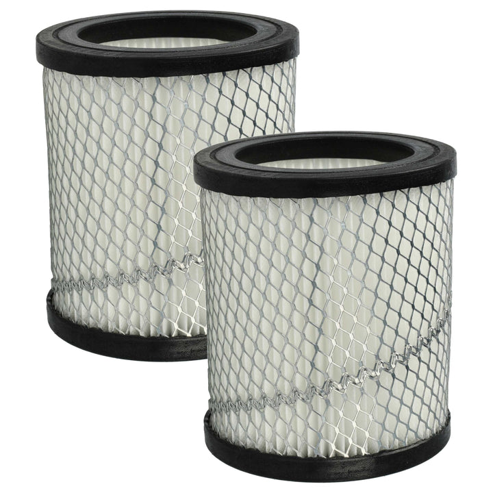 vhbw 2x Staubsaugerfilter kompatibel mit Grafner 20 L - A 17307/17534, GK10542 Aschesauger - HEPA Fi