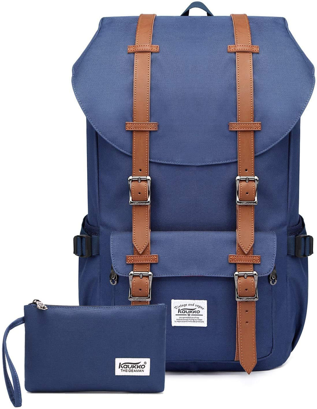 KAUKKO Unisex Ep5 Rucksack 45 x 27 x 17cm (HxBxT) (Nblau 2pcs), 45 x 27 x 17cm (HxBxT) (Nblau 2pcs)