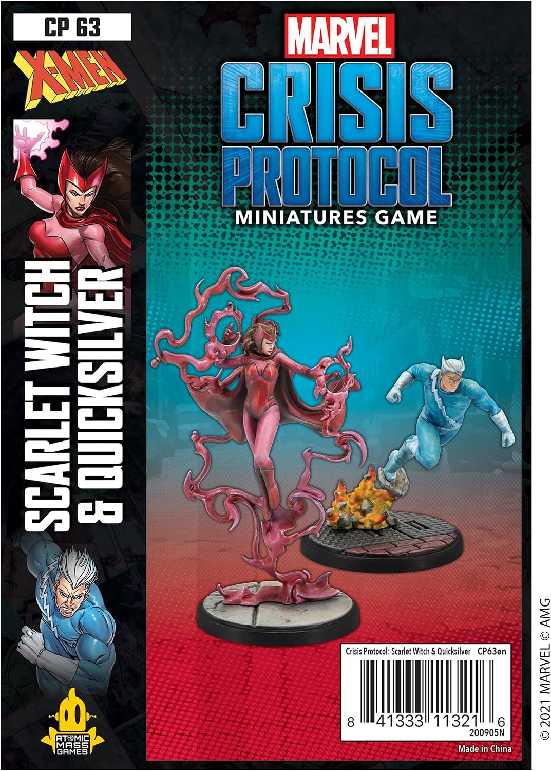 Atomic Mass Games, Marvel Crisis Protocol: Character Pack: Scarlet Witch and Quicksilver: Marvel Cri