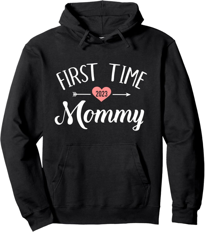 Zum ersten Mal Mama 2023 für neue Mama Pullover Hoodie