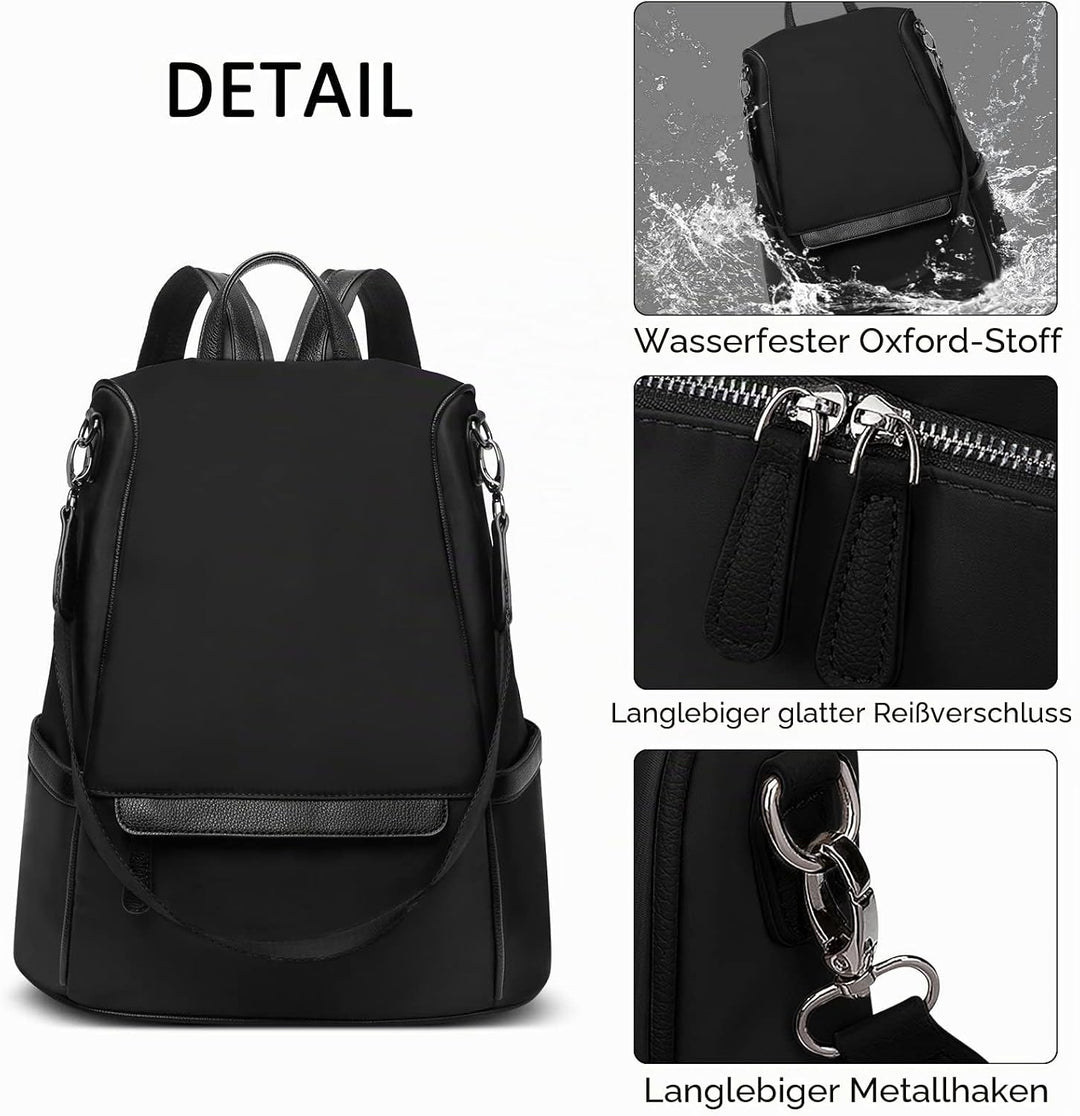 DORRISO Damen Rucksack Anti-Diebstahl Tagesrucksäcke Leicht Schulranzen Reise Rucksäcke Schulter Tas