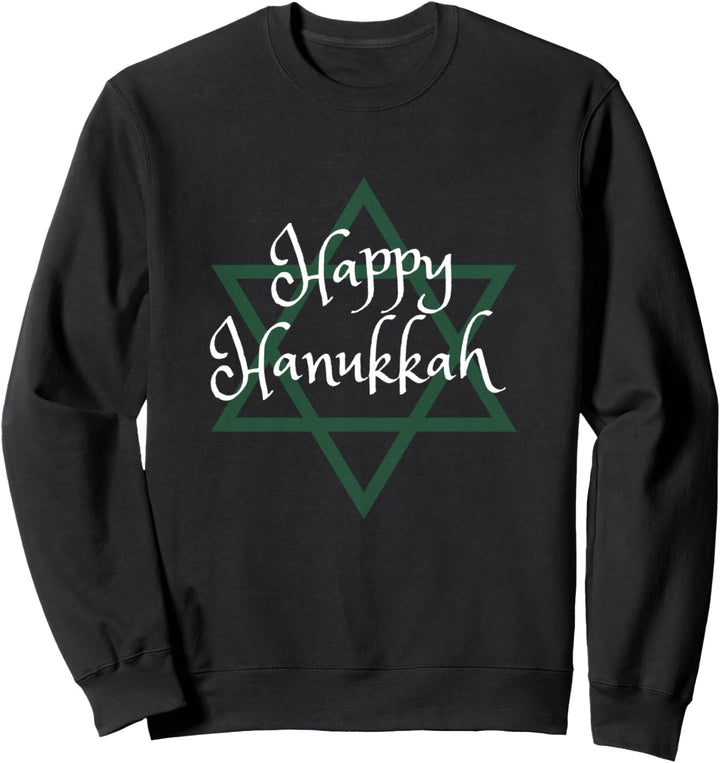Glückliche Chanukka jüdische Weihnachtsfeiertage Sweatshirt