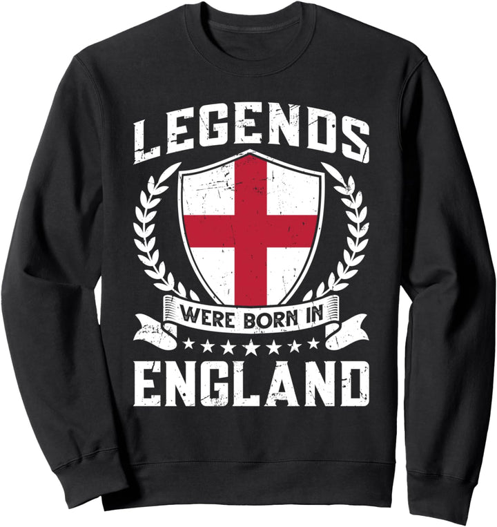 Vintage Design Englische Flagge England Sweatshirt