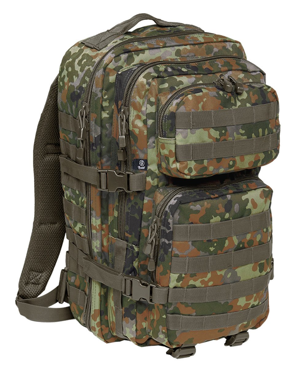 Brandit US Cooper Rucksack Basic / 40 Liter Flecktarn, Basic / 40 Liter Flecktarn
