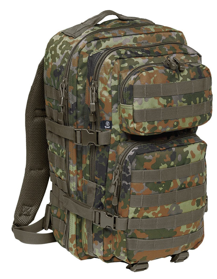 Brandit US Cooper Rucksack Basic / 40 Liter Flecktarn, Basic / 40 Liter Flecktarn