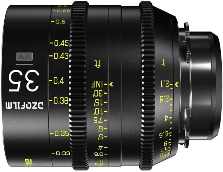 DZOFILM Cine Lens Vespid Prime 35 T2.1 for PL/EF Mount (VV/FF)