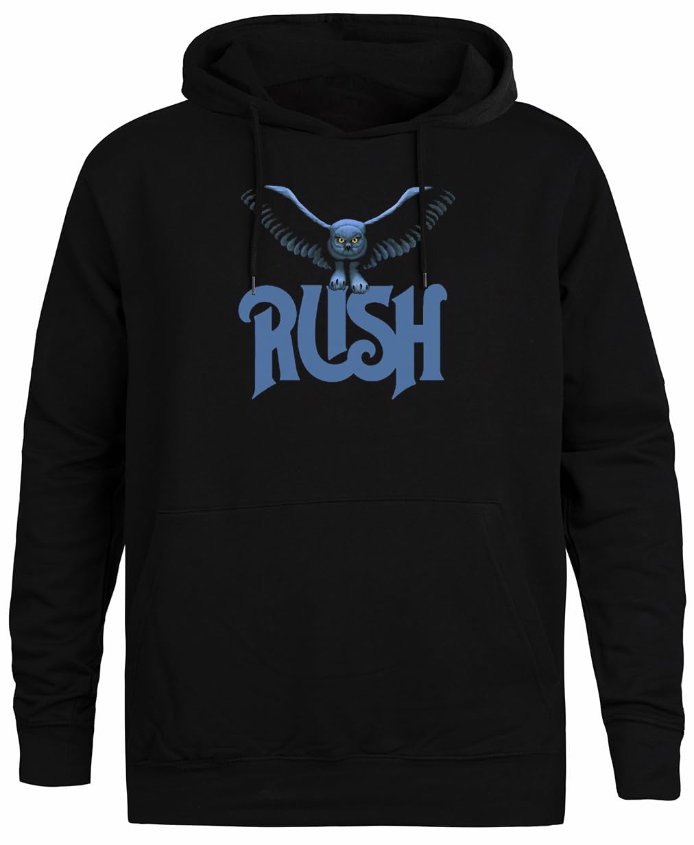 JINBETEE Nachtflug Schwarzer Kapuzenpullover Unisex Hoodie XL, XL