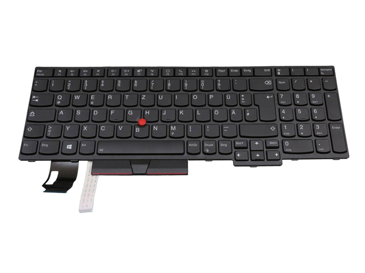 IPC-Computer Lenovo 5N20V78010 Original Tastatur DE (deutsch) schwarz/schwarz mit Backlight und Mous