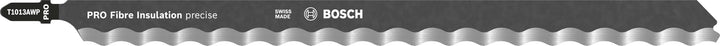 Bosch 3x PRO Fibre Insulation precise T1013AWP Stichsägeblatt (für Mineralwolle, Mineralwolle, Länge