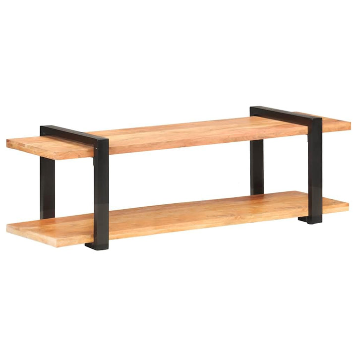 vidaXL Akazienholz Massiv TV Schrank Lowboard TV Möbel Tisch Board Sideboard Fernsehtisch Fernsehsch