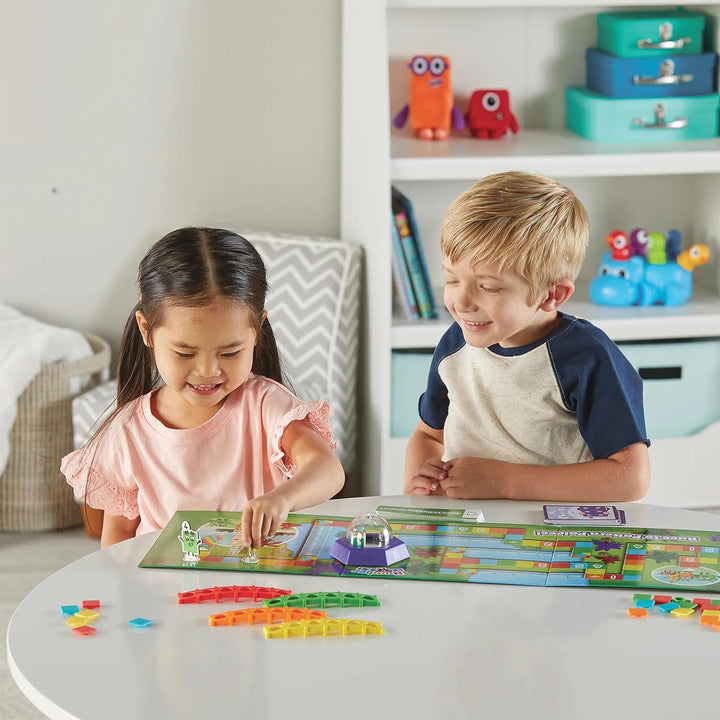 Learning Resources Numberblocks Brettspiel „Wettlauf zum Musterpalast“, Numberblocks-Geschenke, Math