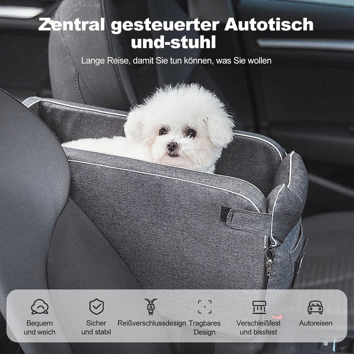 Ergocar Hunde Autositz, Sitzerhöhung für Kleine Hunde &amp; Katzen mit Einem Gewicht unter 6kg Weich Abn
