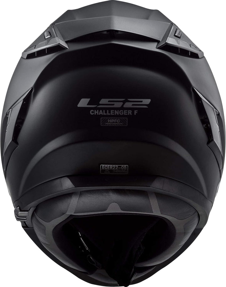 LS2 Herren Nc Motorrad Helm XS Schwarz, XS Schwarz