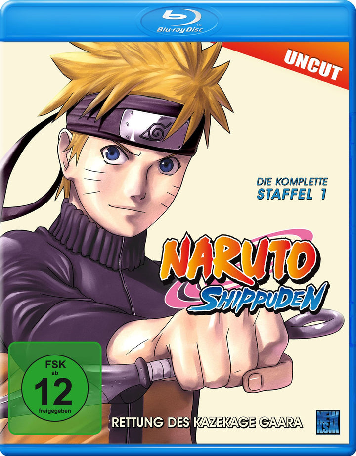 Naruto Shippuden - Staffel 1: Rettung des Kazekage Gaara (Uncut) [Blu-ray], Blu-ray
