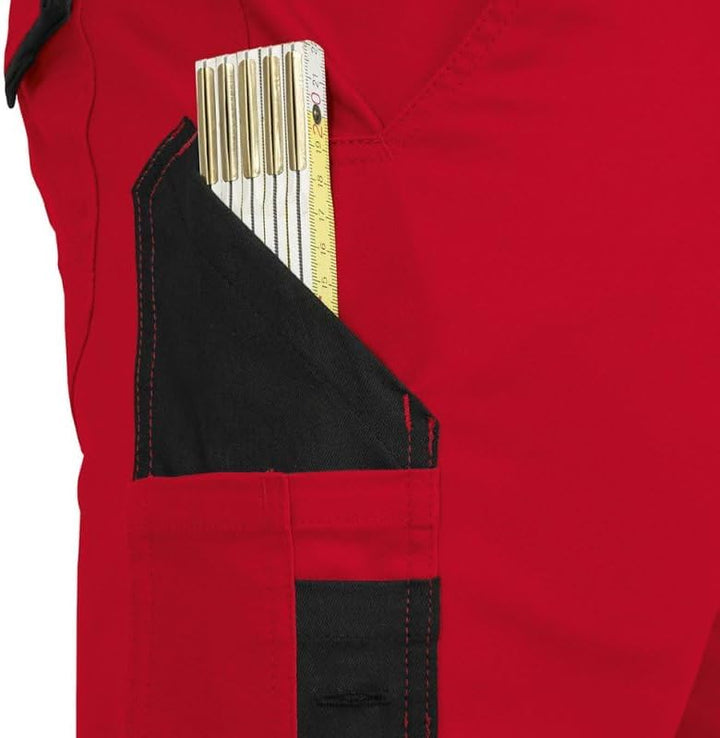 Leibwächter Bundhose FLEXH Flex LINE rot- schwarz Nr. FLEXH22 Grösse 52