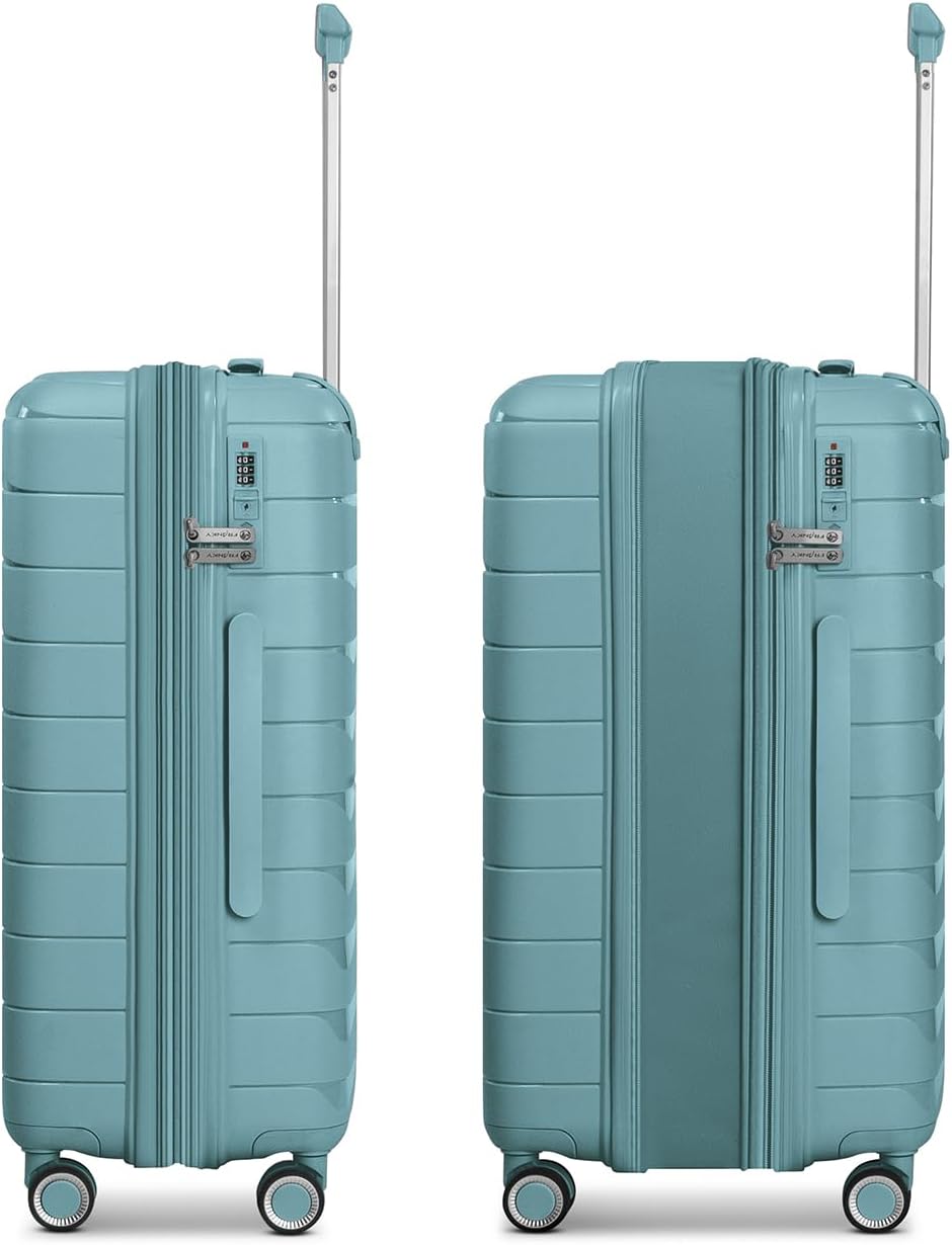 Franky Kabinen-Koffer für Damen und Herren | Kleiner Cabin-Trolley 36 x 20 x 55 cm aus hochwertigem,