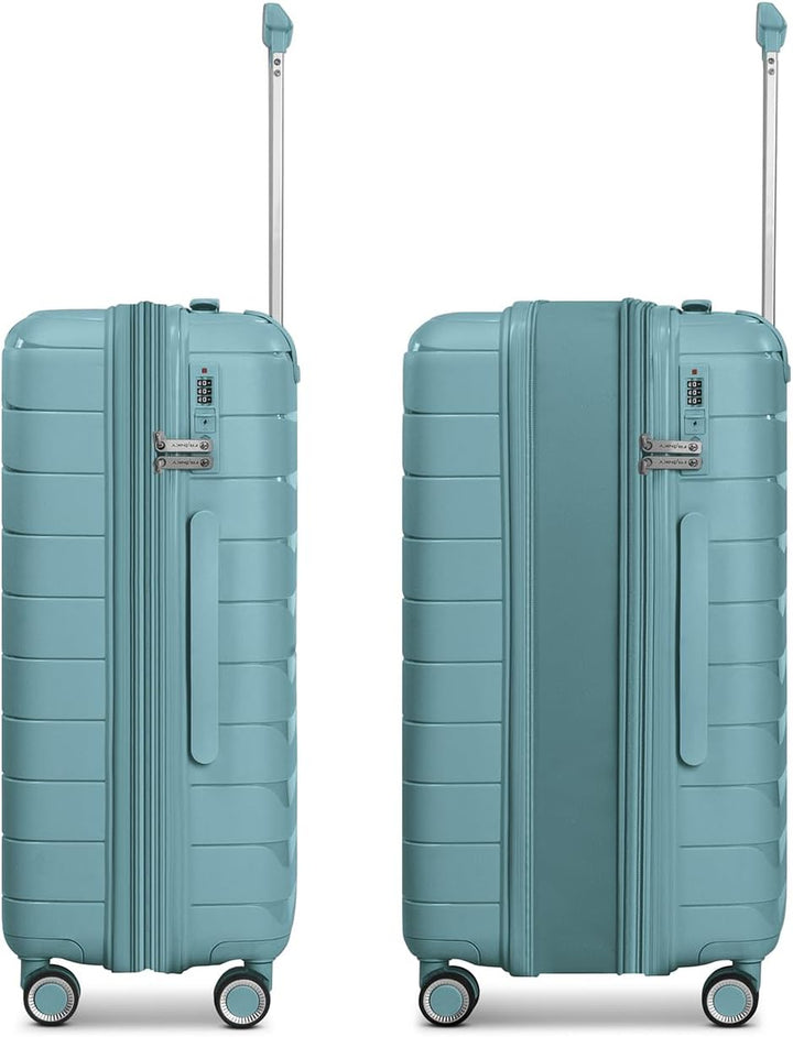 Franky Kabinen-Koffer für Damen und Herren | Kleiner Cabin-Trolley 36 x 20 x 55 cm aus hochwertigem,