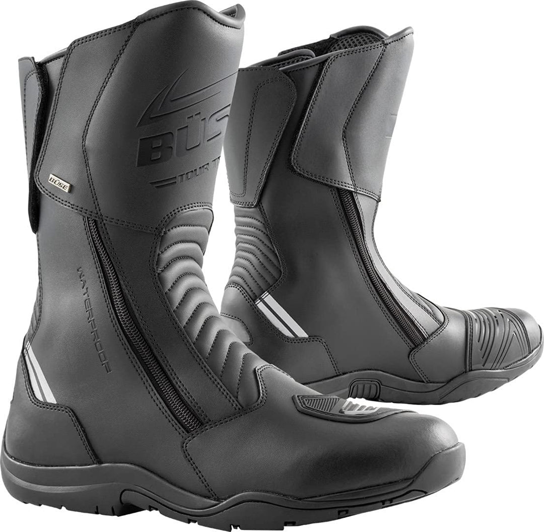 Büse B40 Evo Motorradstiefel 38 EU Schwarz, 38 EU Schwarz