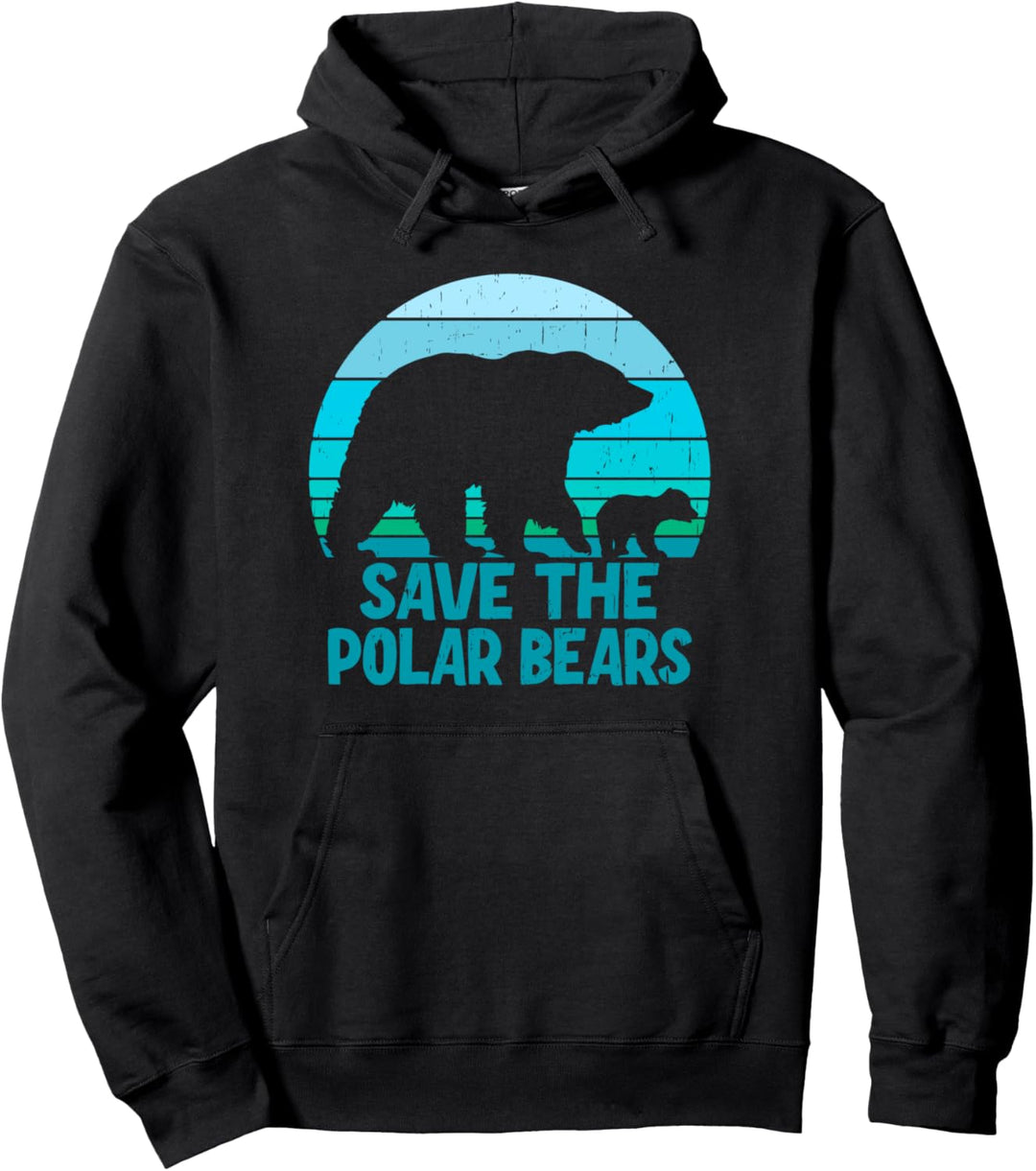 Rettet die Eisbären Pullover Hoodie