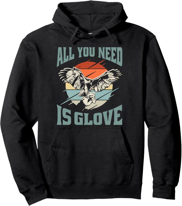 Falconry Hawk Handschuh Falcon Pullover Hoodie