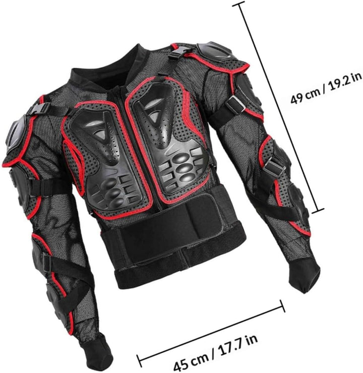 BESPORTBLE Motorrad Ganzkörperpanzer Jacke Antikollision Sporthemden Motocross Motos Protector für O