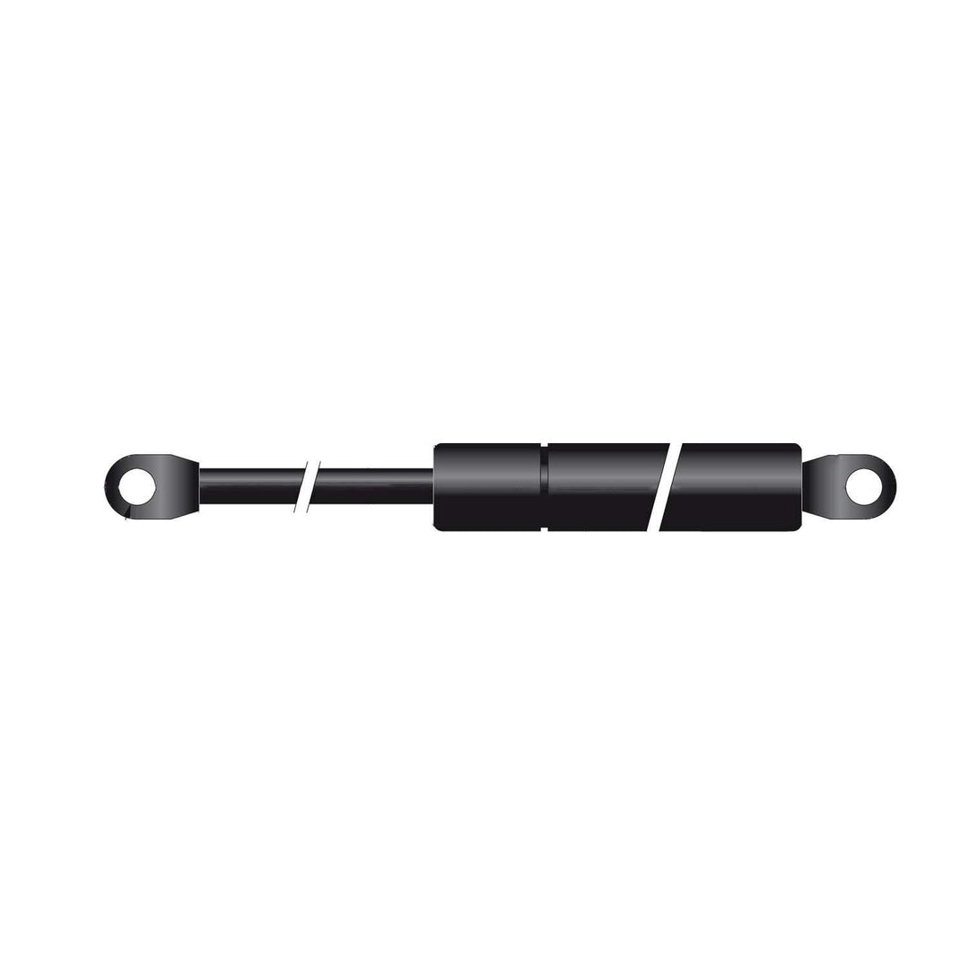 Trupa Gasdruckfeder 8/18, Schwarz, 8.1 mm Hub 220 mm, L 525-540 mm, 250N (25kg), Modell 0183