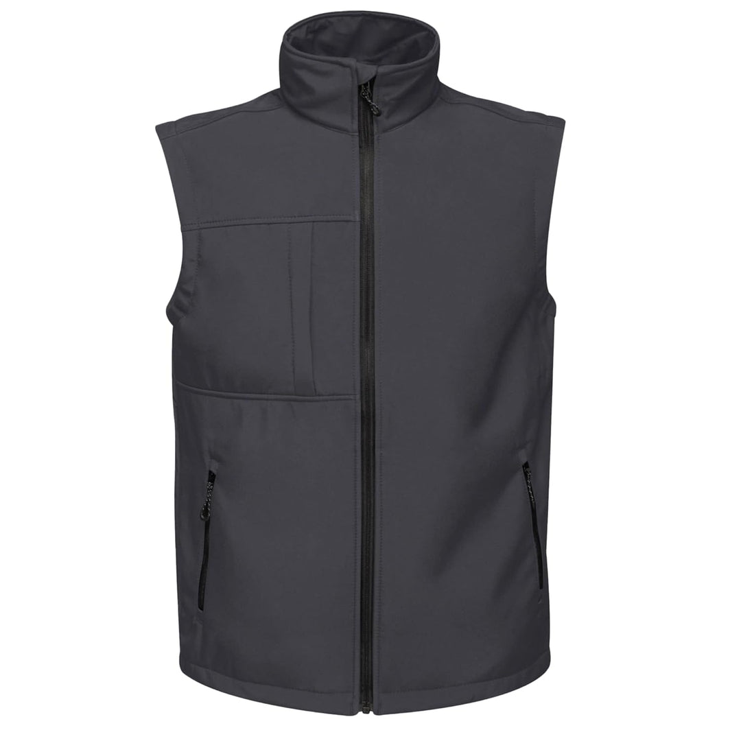 Regatta TRA848 74Y80 Professionelle Octagon II 3-lagige wasserdichte Softshell-Bodywarmer, Grau (Sch