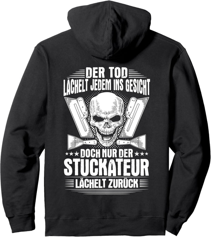 Verputzer Lächeln Gipser Stuckateur Pullover Hoodie