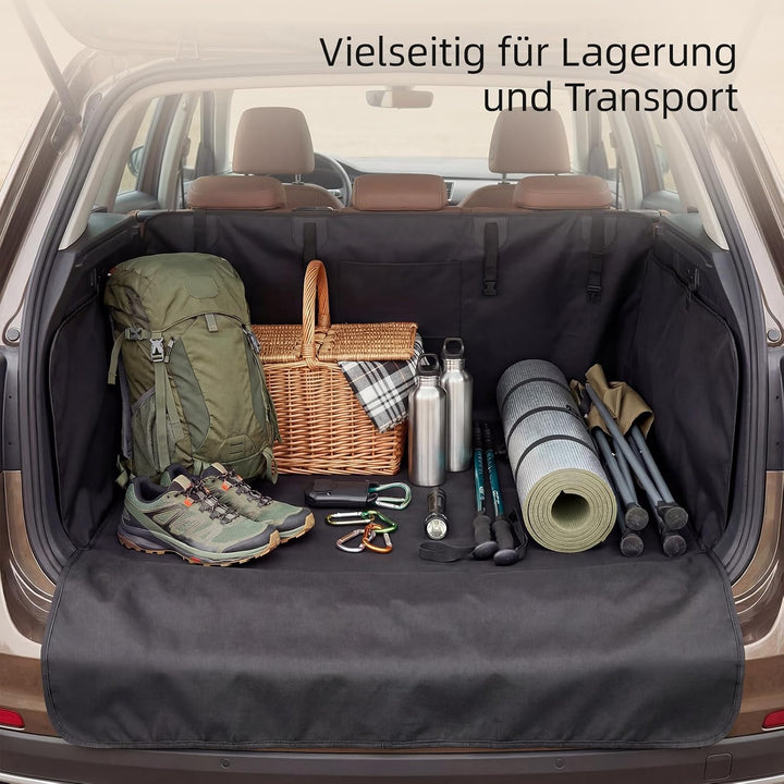 Kofferraumschutz für Hunde, wasserdichter Auto Kofferraum Schutz mit Seitenschutz und Tasche, für SU