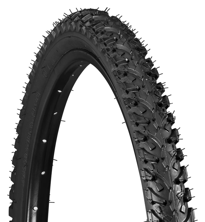 Schwinn Ersatz-Fahrradreifen, Mountainbike, 26 x 1,95 Zoll, schwarz mit Karbonstahl-Perle Mountain/K