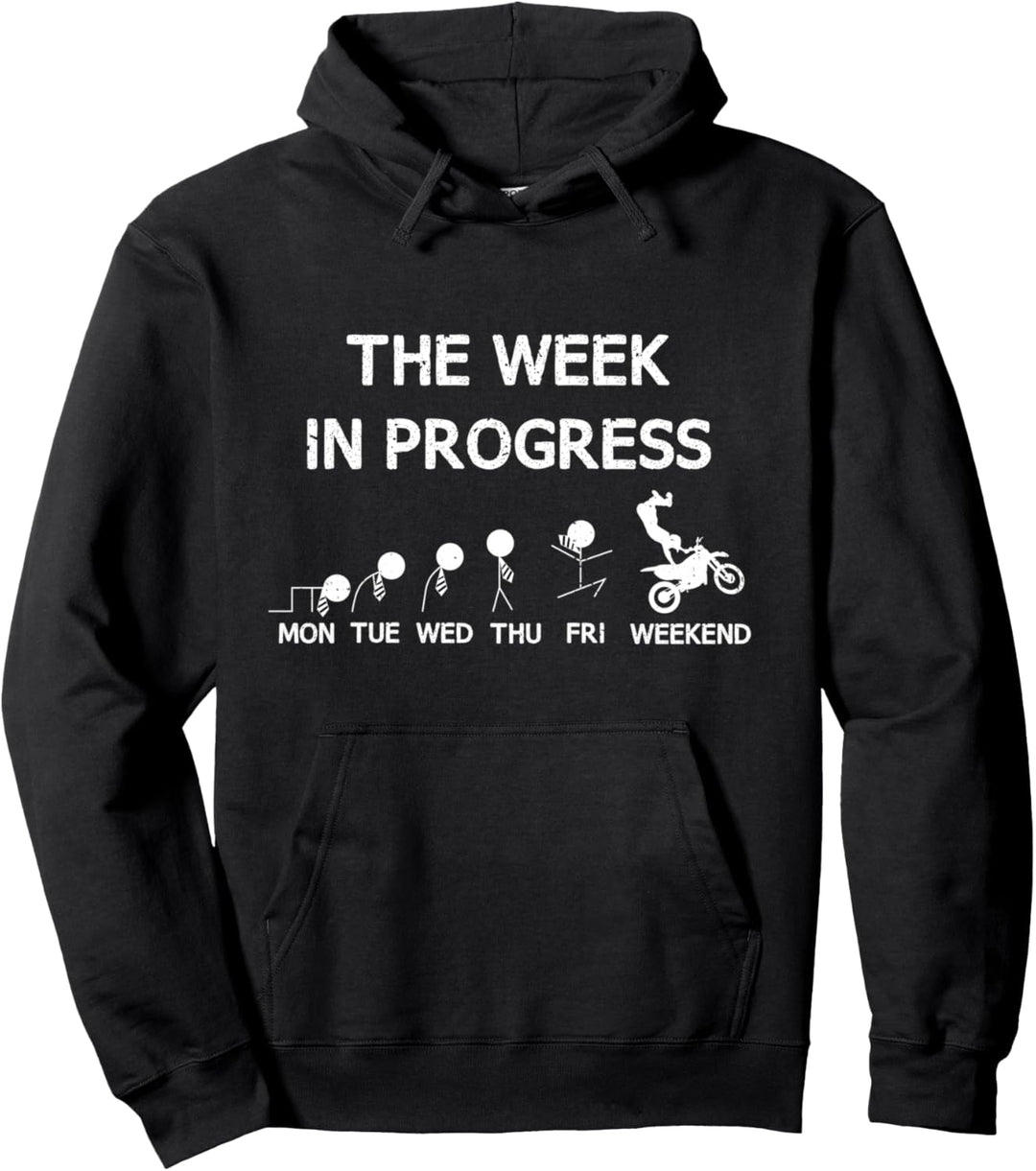 Motocross Evolution Offroad Motorrad Fahrer Pullover Hoodie