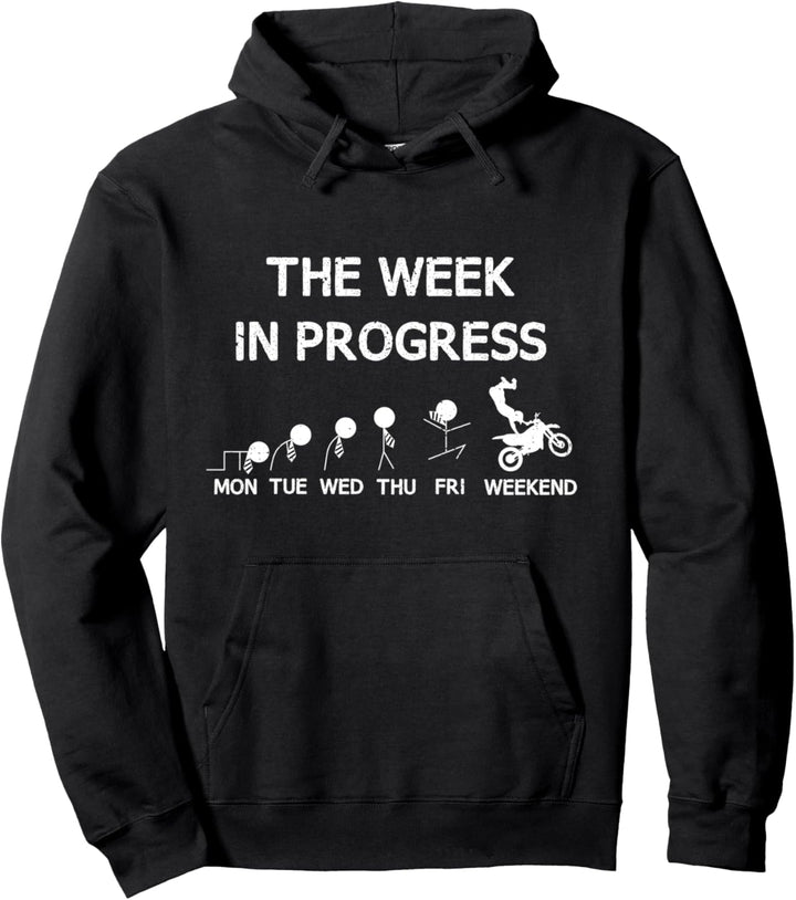 Motocross Evolution Offroad Motorrad Fahrer Pullover Hoodie