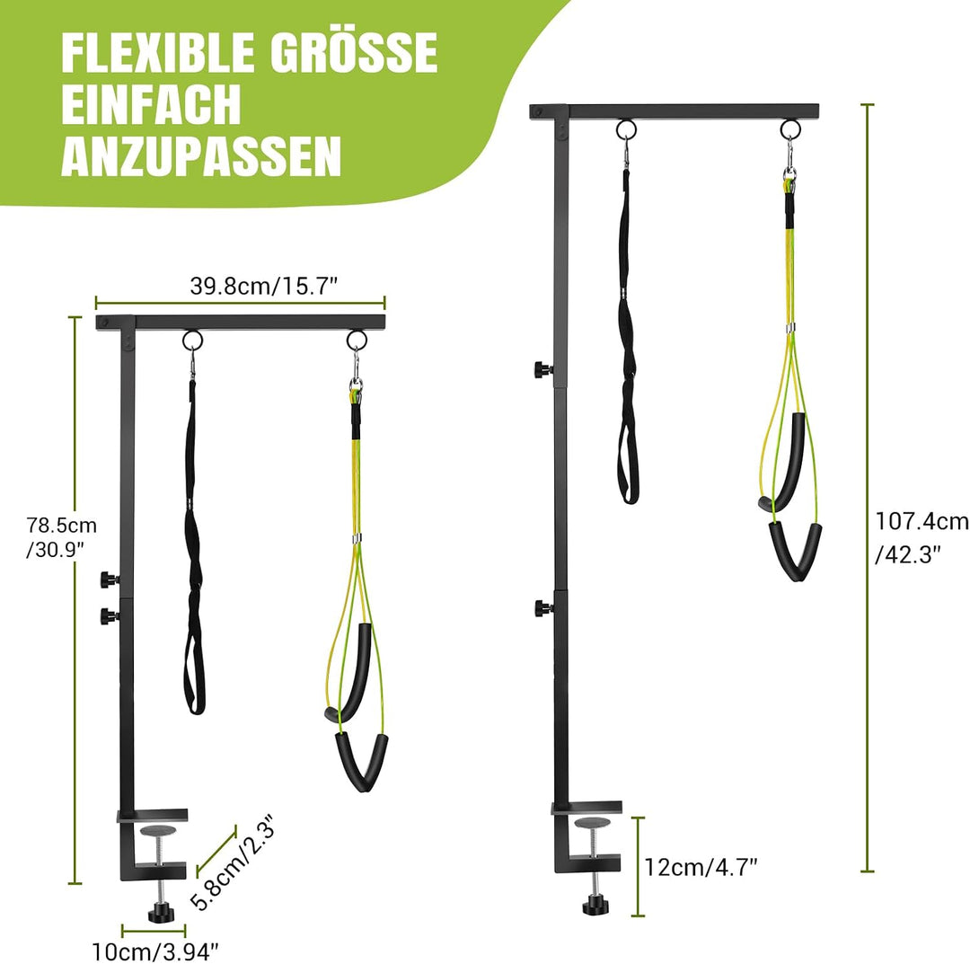 Faltbarer Hundepflegetisch-Arm mit Tischklemme