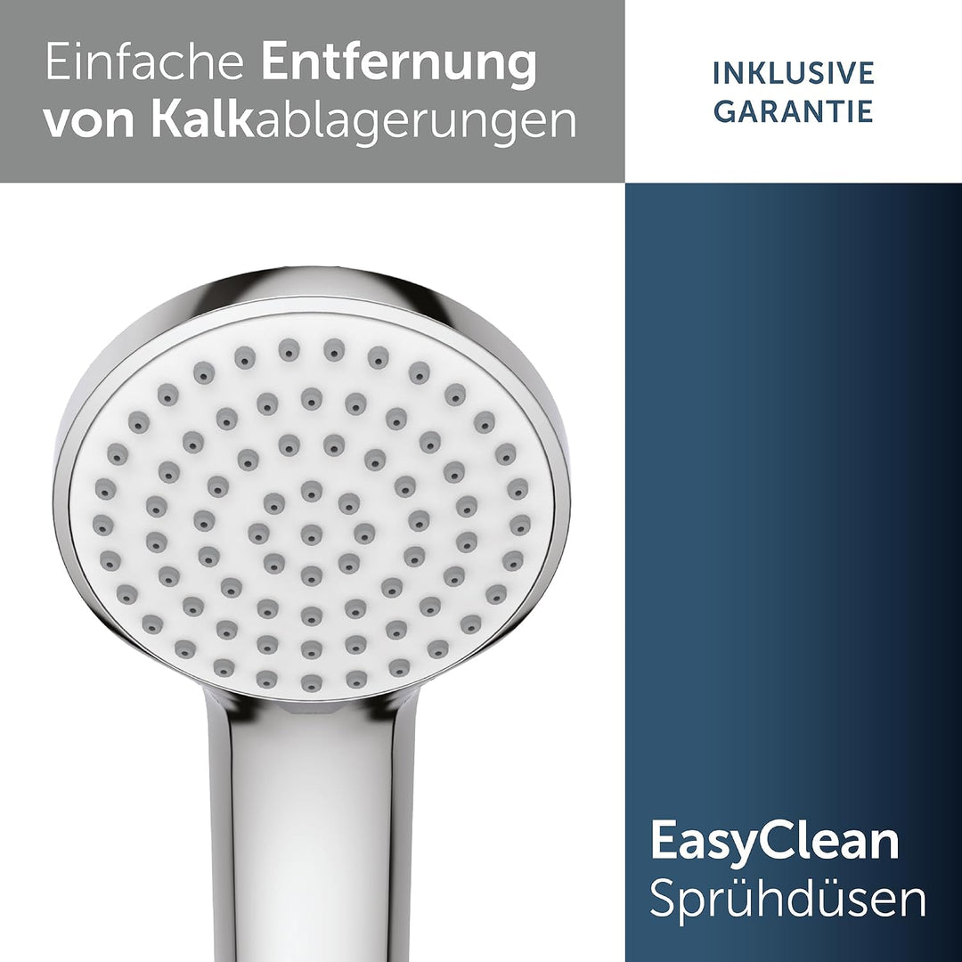 Ideal Standard – Idealrain aerosolarme 1-Funktionshandbrause, wassersparender Duschkopf für unvergle