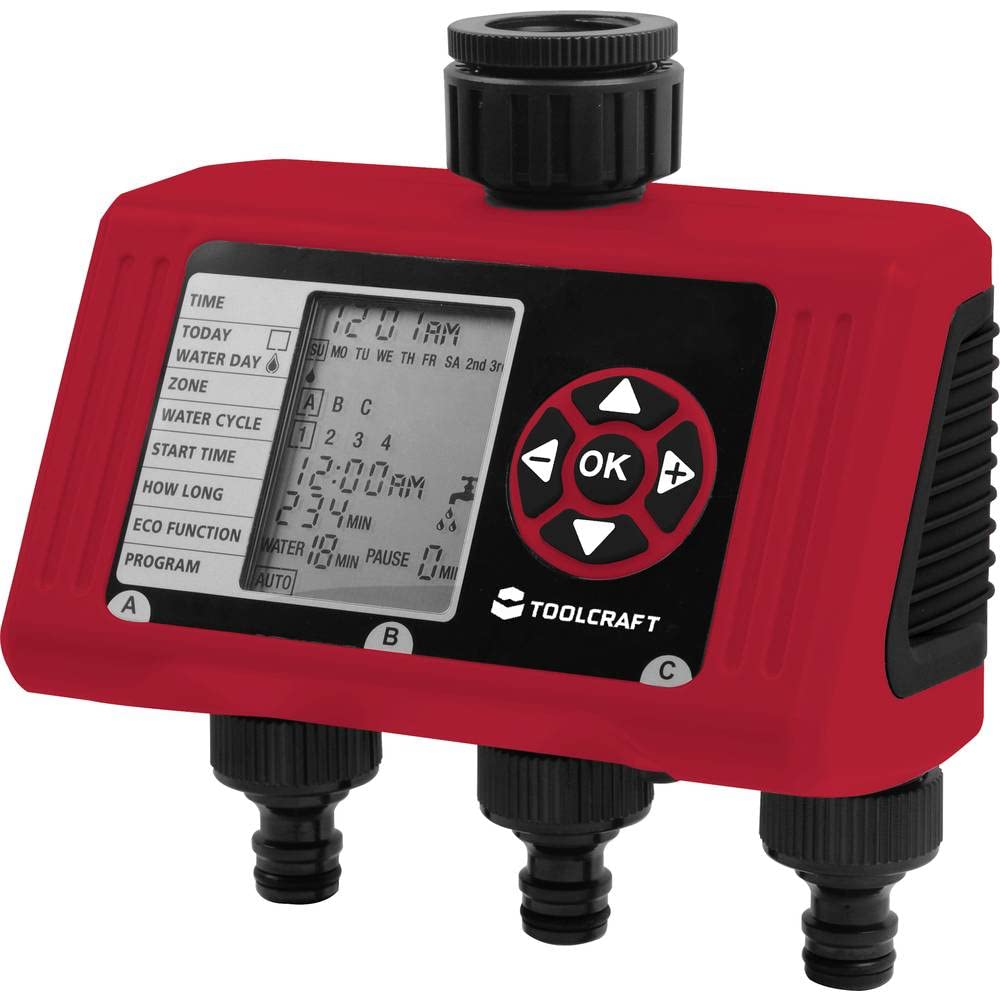 TOOLCRAFT 2302366 Easy Trio Bewässerungscomputer