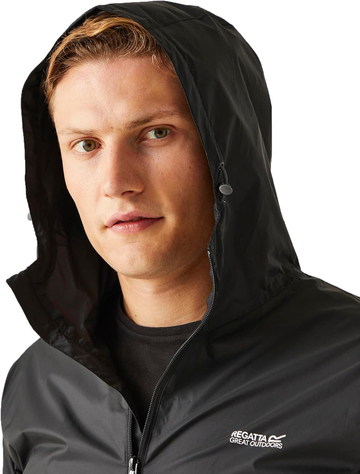 Regatta Damen Pack it III wasserdichte Shell Jacke 44 Schwarz, 44 Schwarz