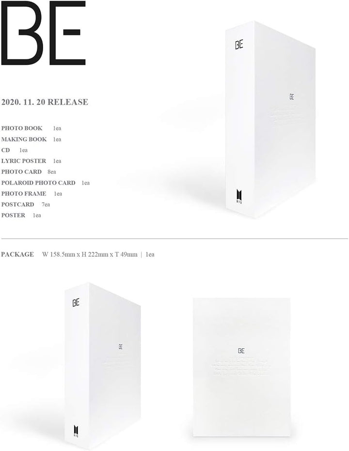 BTS Bangtan Boys – BE Deluxe Edition Album + On Pack Poster