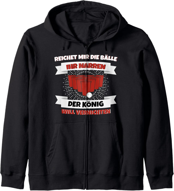 Beer Pong Trinkspiel Party Beerpong geschenk Kapuzenjacke