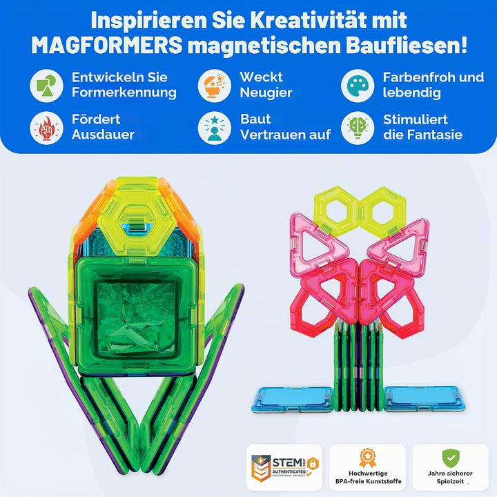 Magformers Twinkling Garden Magnetisches Bauset