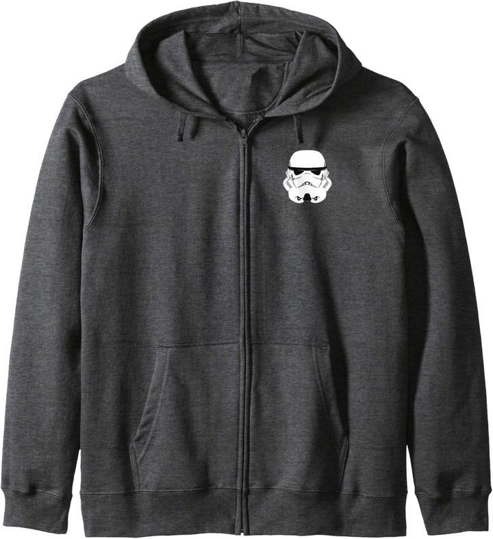 Star Wars Storm Trooper Helmet Left Chest Kapuzenjacke