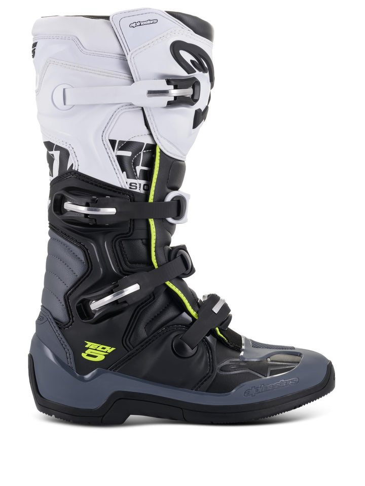 Alpinestars Herren 2015015-10-11 Tech 5 Stiefel, Schwarz, Grösse 45 44.5 EU Mehrfarbig Meereswellen