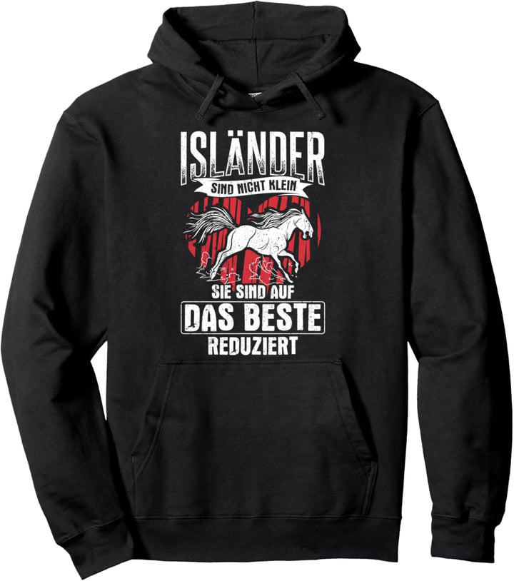 Isländer Pferde Spruch Island Pferd Geschenk Pullover Hoodie