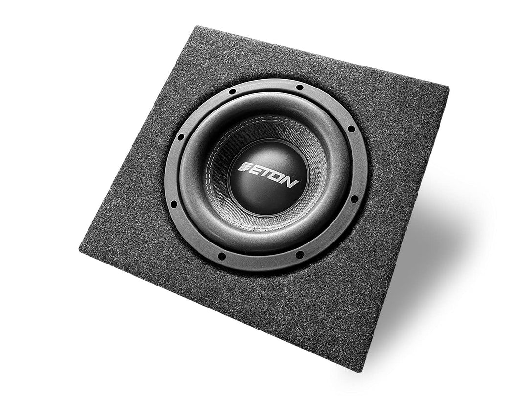 Mediadox/Eton - 20cm Subwoofer/Basskiste kompatibel mit/für VW T5-2003-2015