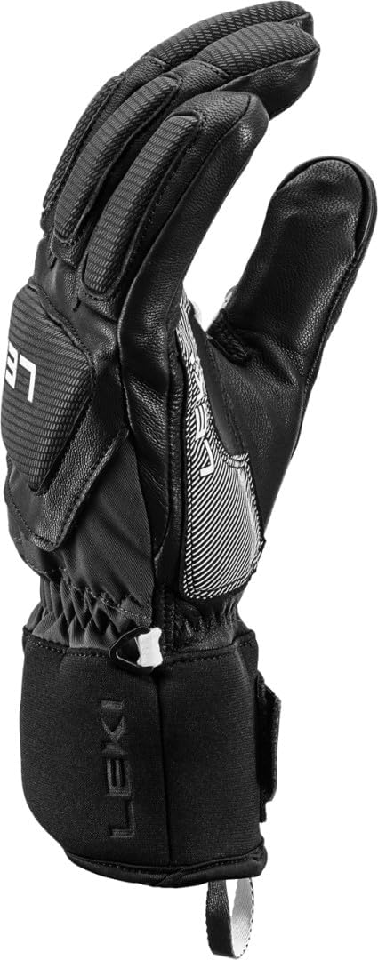 LEKI Griffin Pro 3D Handschuhe Skihandschuhe Fingerhandschuhe 8.5 schwarz-weiss, 8.5 schwarz-weiss