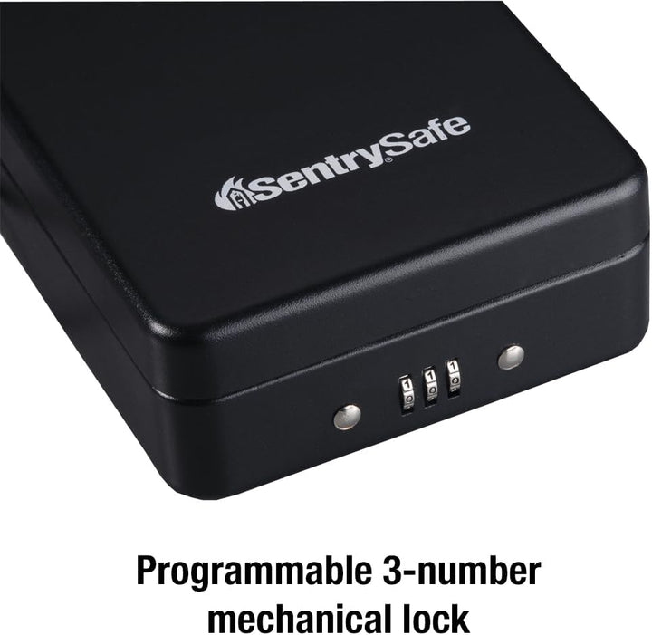 SentrySafe P005C Tragbarer Safe, 0,05 m³, Schwarz